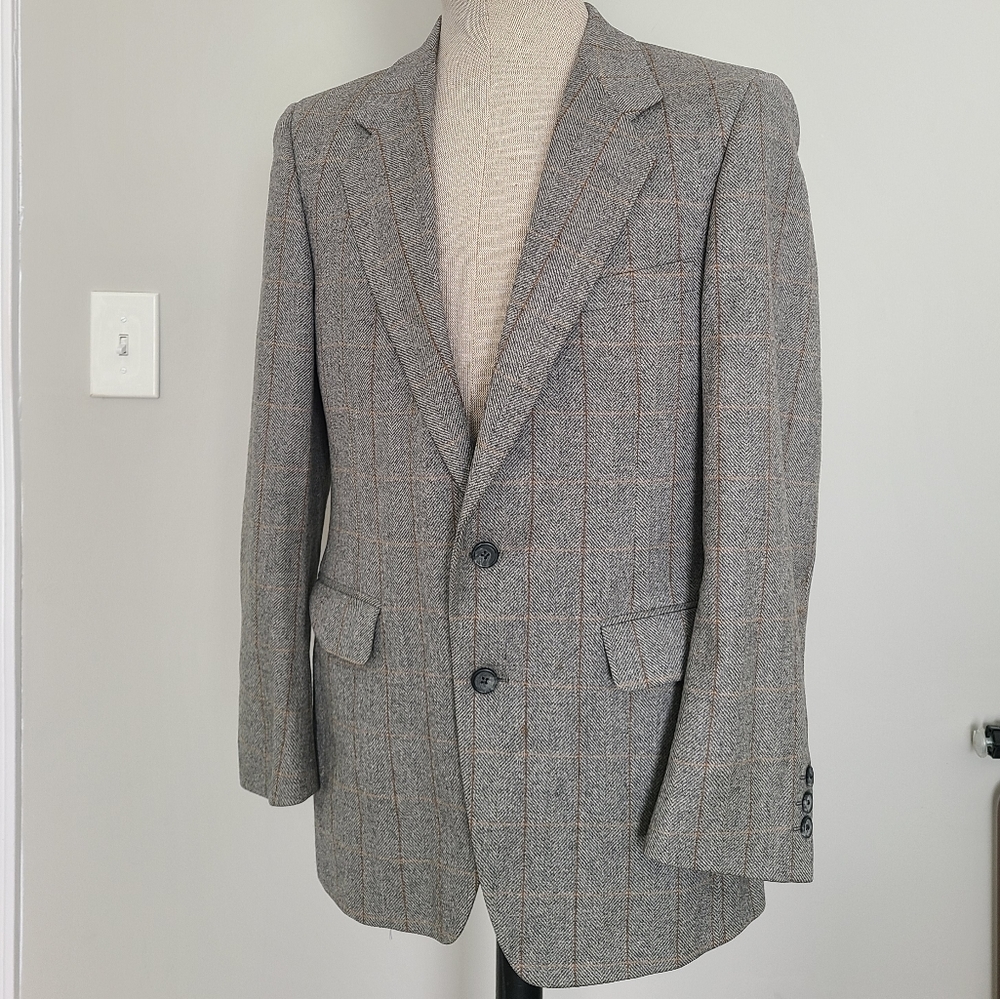 Givenchy Gentleman Paris Grey Wool Blazer